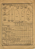 1920s Vintage Butterick Sewing Pattern 1907 Uncut Girls Flapper Coat Size 8 25B