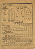 1920s Vintage Butterick Sewing Pattern 1907 Uncut Girls Raglan Flapper Coat Sz10
