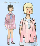 Butterick 1953: 1920s Toddler Girls Bloomer Dress Size 6 Vintage Sewing Pattern