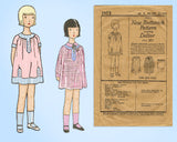 Butterick 1953: 1920s Toddler Girls Bloomer Dress Size 6 Vintage Sewing Pattern