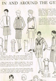 1920s Vintage Butterick Sewing Pattern 2021 Uncut Girls Flapper Dress Size 10 - Vintage4me2