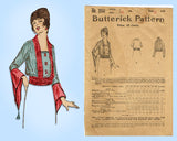 Butterick 2041: 1920s Rare Uncut Misses Waist Sz 38 Bust Vintage Sewing Pattern