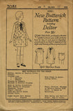 1920s VTG Butterick Sewing Pattern 2081 Uncut Little Girls Bloomer Dress Size 8