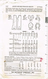 1960s Vintage Butterick Sewing Pattern 2137 Misses Sheath Dress Size 36 Bust