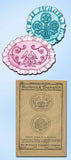 1930s Vintage Butterick Embroidery Transfer 214 Uncut Quilted Sofa Pillow Motifs