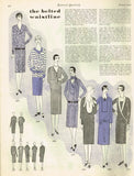 1920s Vintage Butterick Sewing Pattern 2141 Misses Flapper Dress Size 36 Bust