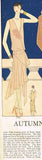 1920s Original Vintage Butterick Pattern 2166 Misses Flapper Wedding Dress 38 B
