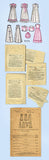 1898 Original Vintage Butterick Pattern 2171 Rare Victorian Infant Layette Set