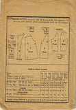 1920s Vintage Butterick Sewing Pattern 2177 Uncut Toddler Boys Raglan Coat Sz 3