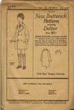 1920s Vintage Butterick Sewing Pattern 2177 Uncut Baby Boys Raglan Coat Size 2