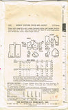 1960s Original Vintage Butterick Pattern 2181 Easy Misses Sheath Dress Sz 36 B