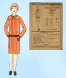 1920s VTG Butterick Sewing Pattern 2189 Uncut Girls Pleated Flapper Dress Sz 12