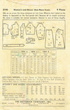 1940s Vintage Butterick Sewing Pattern 2192 Misses WWII Shirtwaist Dress Sz 34 B - Vintage4me2