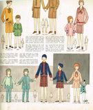 1920s VTG Butterick Sewing Pattern 2202 Uncut Girls Flapper Bolero Suit Sz 8 25B
