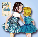 1960s Vintage Butterick Sewing Pattern 2553 Toddler Girls Accessory Dress Size 5 from Vintage4me2