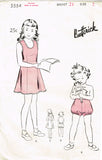 1940s Vintage Butterick Sewing Pattern 2554 Uncut Toddler Girls Slip & Bloomers Sz 2 - Vintage4me2