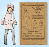 1920s Vintage Butterick Sewing Pattern 2731 Toddler Girls Coat Raglan Sleeve Sz4 - Vintage4me2
