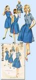 1960s Vintage Butterick Sewing Pattern 2745 Misses Wrap Skirt Blouse Shorts 32B - Vintage4me2
