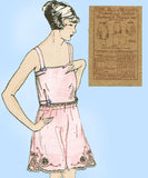 Butterick 2858: 1920s Misses Step In Drawers Sz 36 Waist Vintage Sewing Pattern