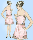 Butterick 2858: 1920s Misses Step In Drawers Sz 36 Waist Vintage Sewing Pattern