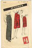 1940s Vintage Butterick Sewing Pattern 2900 Uncut Misses Day or Night Skirt Sz 26W - Vintage4me2