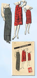 1940s Vintage Butterick Sewing Pattern 2900 Uncut Misses Day or Night Skirt Sz 26W - Vintage4me2