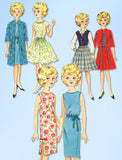 1960s Vintage Butterick Pattern 2931 Uncut 12in Tammy & Mother Doll Clothes
