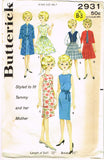 1960s Vintage Butterick Pattern 2931 Uncut 12in Tammy & Mother Doll Clothes