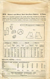1940s Vintage Butterick Sewing Pattern 3018 Misses WWII Pajama Romper Sz 38 Bust