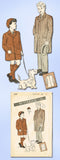 1940s Vintage Butterick Sewing Pattern 3109 Uncut WWII Toddler Boys Coat Size 6