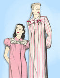 1940s Vintage Butterick Sewing Pattern 3116 Uncut Misses Nightgown Size 34 Bust