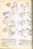 Butterick 3276: 1940s Womens Shoulder Pad Set Size Medium Vintage Sewing Pattern - Vintage4me2