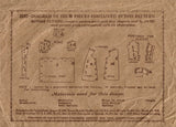 Butterick 3592: 1920s Charming Toddler Girls Coat Size 4 Vintage Sewing Pattern