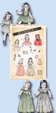 1940s Vintage Butterick Sewing Pattern 3626 Uncut 18 Inch Little Girl Doll Clothes Set