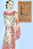 Butterick 3750: 1930s Misses Evening Gown Size 40 Bust Vintage Sewing Pattern - Vintage4me2