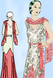Butterick 3750: 1930s Misses Evening Gown Size 40 Bust Vintage Sewing Pattern - Vintage4me2