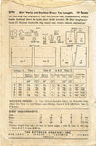 1940s Vintage Butterick Sewing Pattern 3794 Uncut Toddler Girls Dress or Gown 6