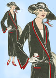 Butterick 3869: 1910s Uncut Misses Surplice Dress Sz 36 B Vintage Sewing Pattern - Vintage4me2