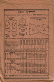 Butterick 3872: 1930s Uncut Misses Street Dress Size 36 B Vintage Sewing Pattern