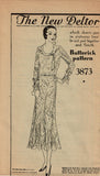 Butterick 3873: 1930s Uncut Misses Street Dress Size 36 B Vintage Sewing Pattern