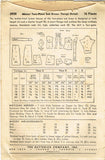 Butterick 3928: 1940s Uncut Misses Tunic Suit Size 32 B Vintage Sewing Pattern