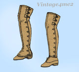 Butterick 4038: 1920s Toddler Girls Tall Spats Size 4 Vintage Sewing Pattern