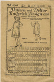 1920s Vintage Butterick Sewing Pattern 4205 Toddler Girls Princess Slip Size 6