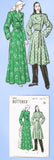 1940s Vintage Butterick Sewing Pattern 4249 Uncut Misses Housecoat Size 32 Bust