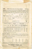 Butterick 4428: 1940s Uncut Misses Slender Suit Size 32 B Vintage Sewing Pattern