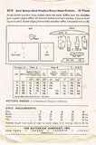 1940s Vintage Butterick Sewing Pattern 4515 Toddler Girls Pinafore Dress Size 2 - Vintage4me2