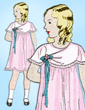 1930s Vintage Butterick Sewing Pattern 4630 Uncut Toddler Girls Party Dress Sz 4