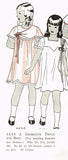 1930s Vintage Butterick Sewing Pattern 4630 Uncut Toddler Girls Party Dress Sz 4