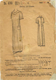 1910s Rare Antique Butterick Sewing Pattern 4763 Early Edwardian Work Apron 36 B