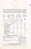 Butterick 4786: 1940s Cute Baby Girls Coat & Bonnet Sz 1 Vintage Sewing Pattern